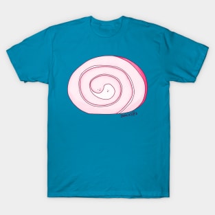 Swissroll in PINK T-Shirt